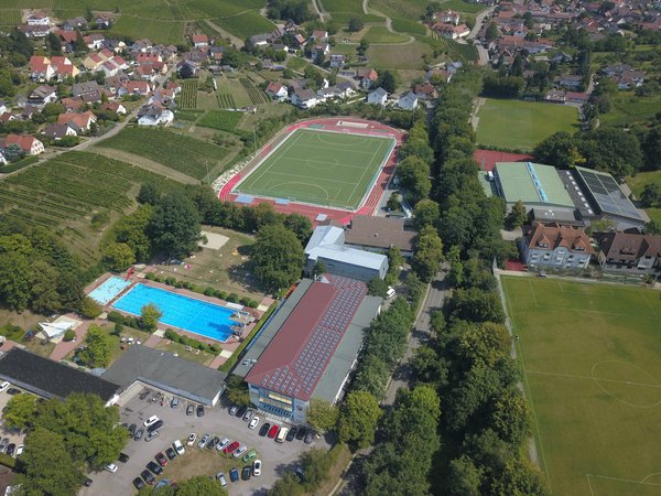 Luftbild der Sportschule